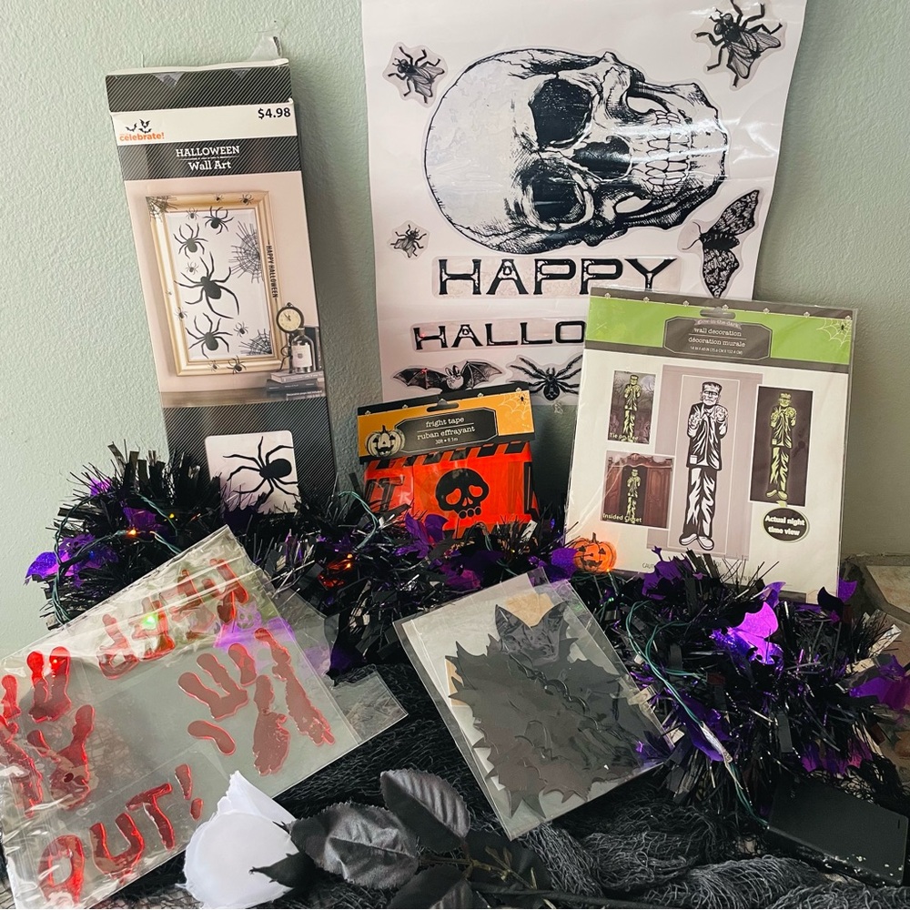 Lot of Halloween Decorations